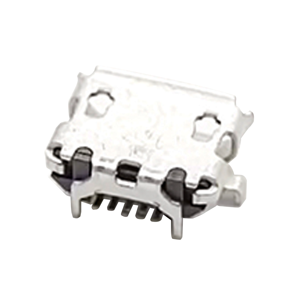 Micro USB B Female Connector 5 Pin SMT Type B Straight for PCB Mount 8.3-4.45