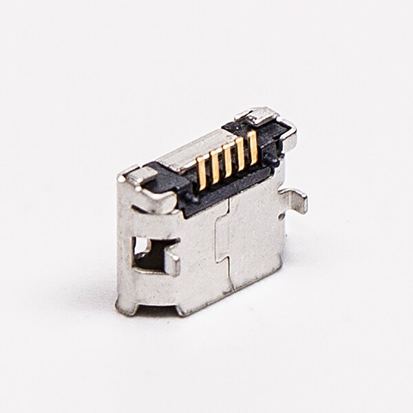 Micro USB Dual Female 5 Pin SMT Type B DIP 6.4 Straight for PCB
