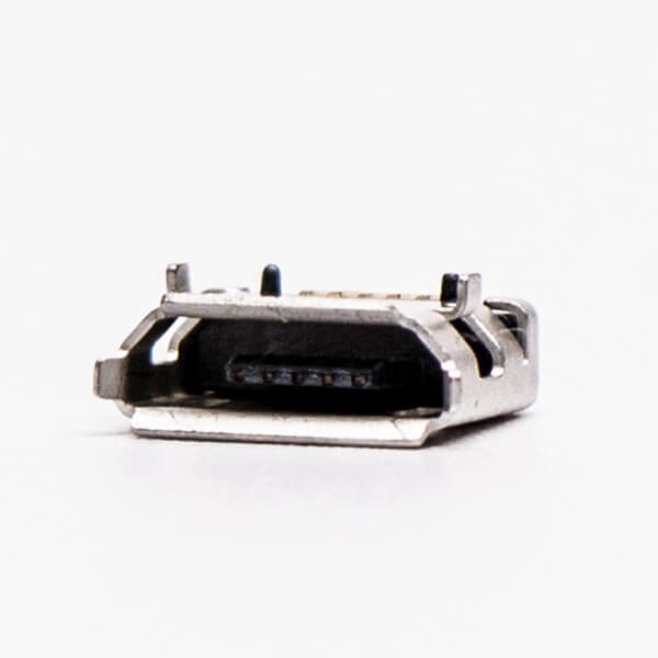 Micro USB Dual Female 5 Pin SMT Type B DIP 6.4 Straight for PCB