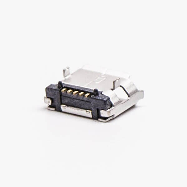 Micro USB Female 5 Pin Type B SMT 180° 5.65 for PCB Mount