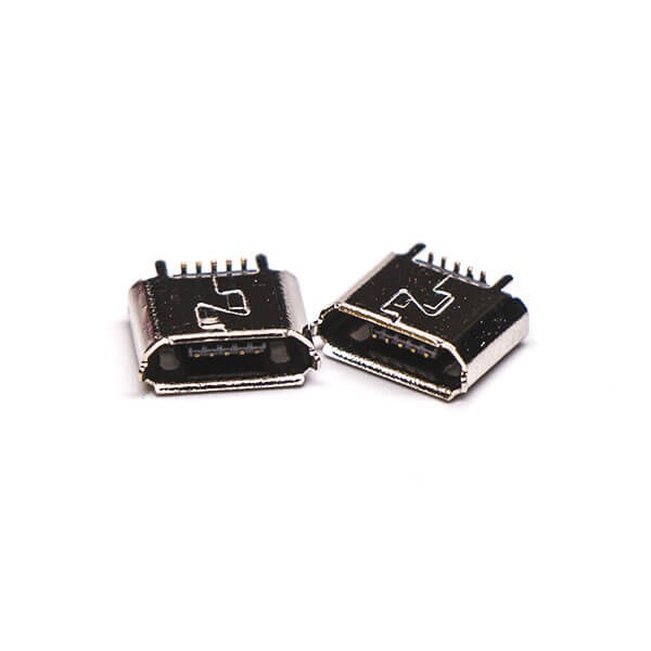 Micro USB Female Plug 5 Pin SMT Type B Straight for PCB 20pcs