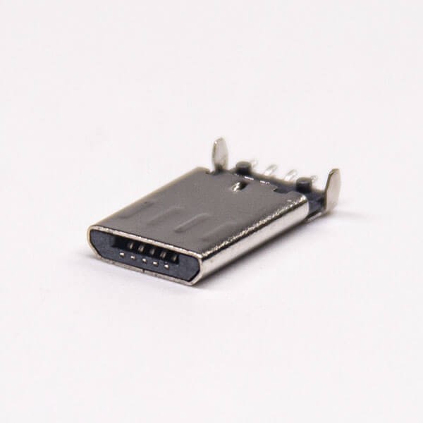 Micro USB Type B Connector Right Angle Male SMD for PCB Mount