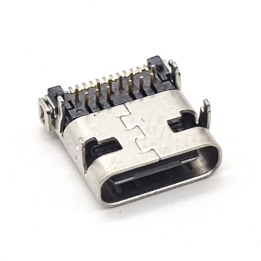 OEM Factory Price 3.1 Type C Female 24 Pin USB C Type Connector