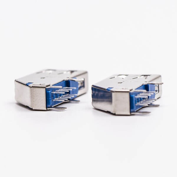 Offer USB 3.0 Flag Type Female Type A 90 Degree DIP Through Hole 20pcs
