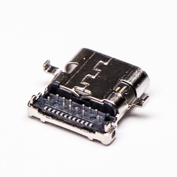 Type C Female Female Right Angled Offset Type SMT and DIP