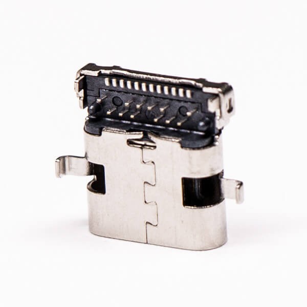 Type C Female Female Right Angled Offset Type SMT and DIP