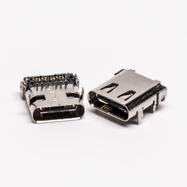Type C SMT Right Angled Female DIP and SMT
