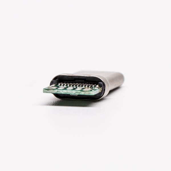 Type C Straight Quick Male PCB Mount USB3.0 Connector