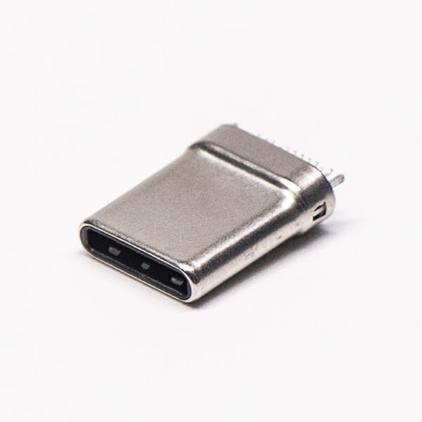 Type C Straight USB Connector with Shell
