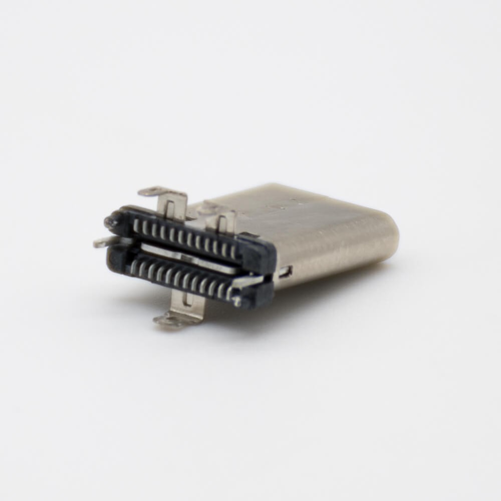 Type C USB Connector 24 Pin Male Straight SMT Type