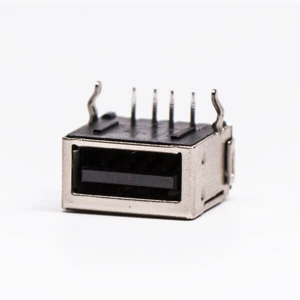 USB 2.0 Type A Female Connector Right Angled DIP for PCB Mount