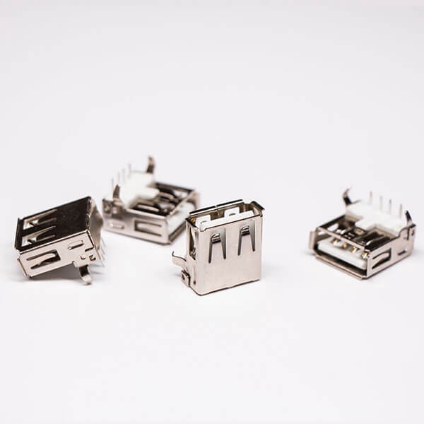 USB 2.0 Type A Female Right Angled Throught Hole for PCB Mount