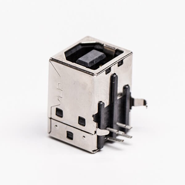 USB 2.0 Type B Female Female Right Angled Through Hole