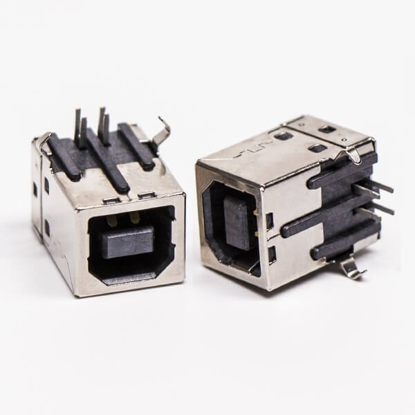 USB 2.0 Type B Female Female Right Angled Through Hole