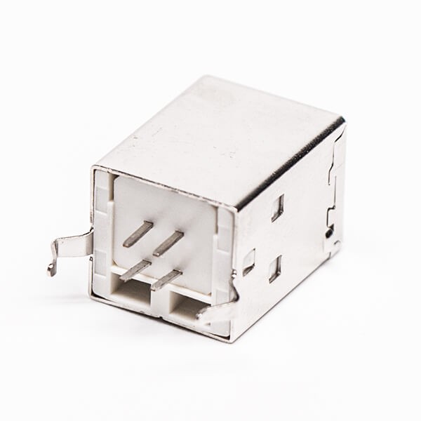 USB 2.0 Type B Female Straight DIP Through