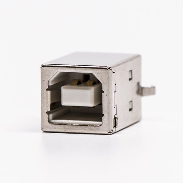 USB 2.0 Type B Female Straight DIP Through
