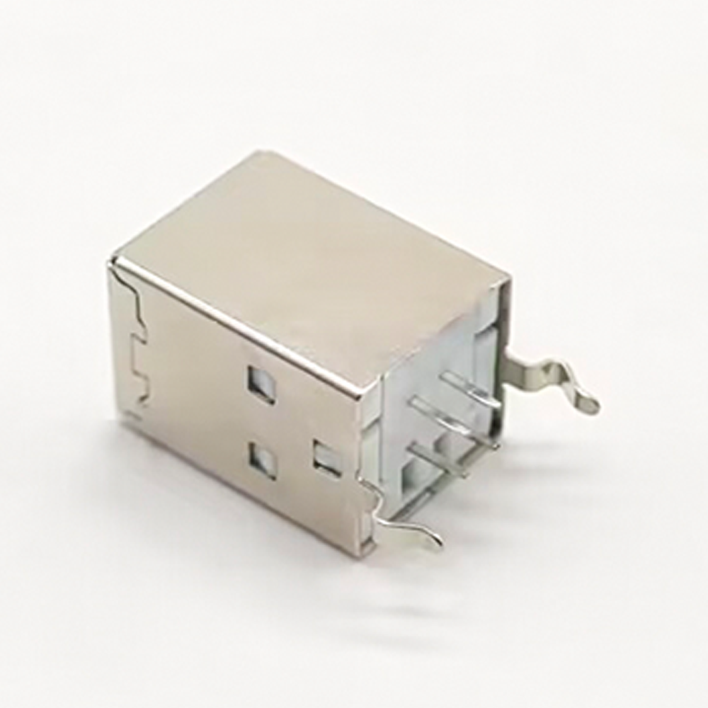 USB 2.0 Type B Female Straight DIP Through