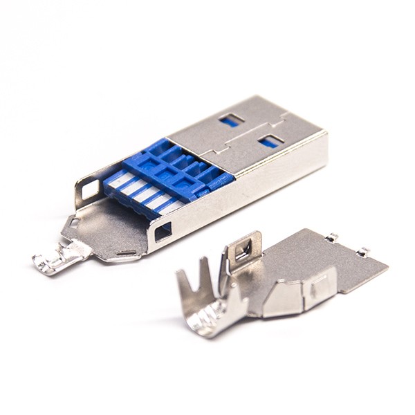USB 3.0 A Male Connector Solder Type For Cable 20pcs