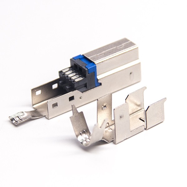 USB 3.0 B Solder Type Male with Shell 20pcs