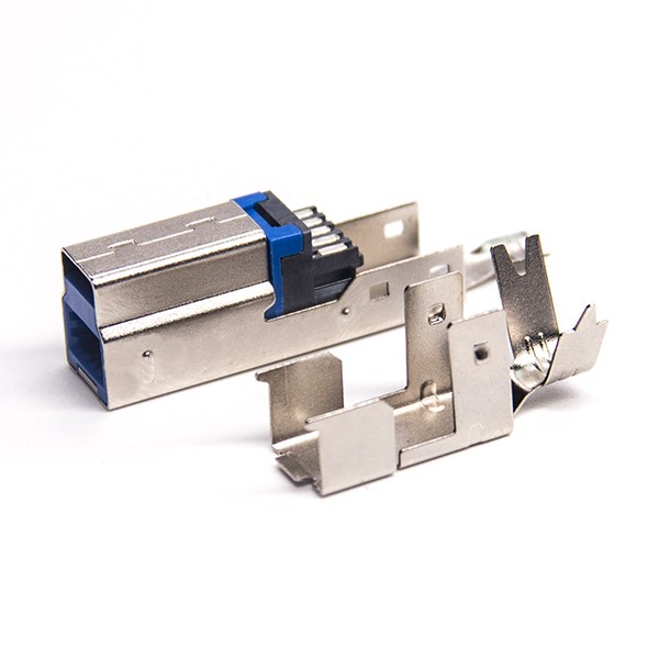 USB 3.0 B Solder Type Male with Shell 20pcs