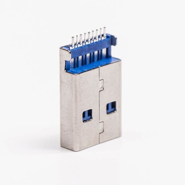 USB 3.0 Male Connector Type A Offset Type SMT for PCB Mount