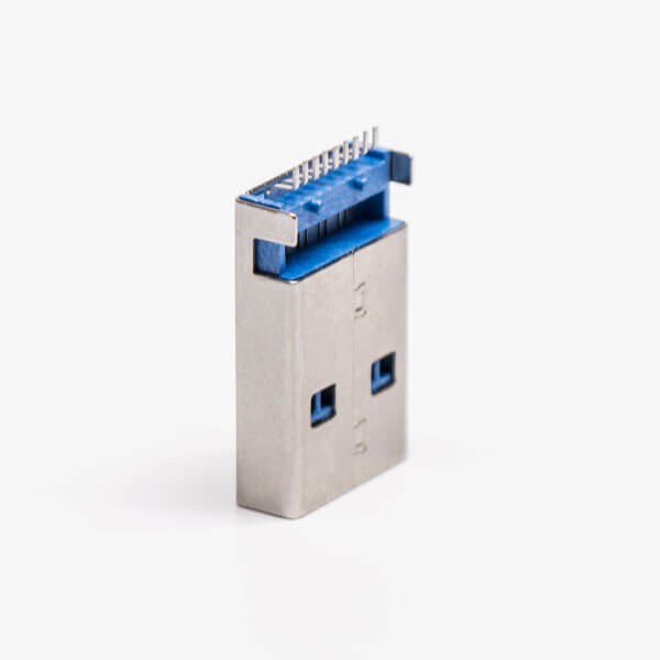 USB 3.0 Male Type A Connector Straight SMT Offset Type