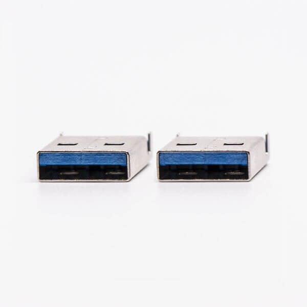USB 3.0 Male Type A Connector Straight SMT Offset Type
