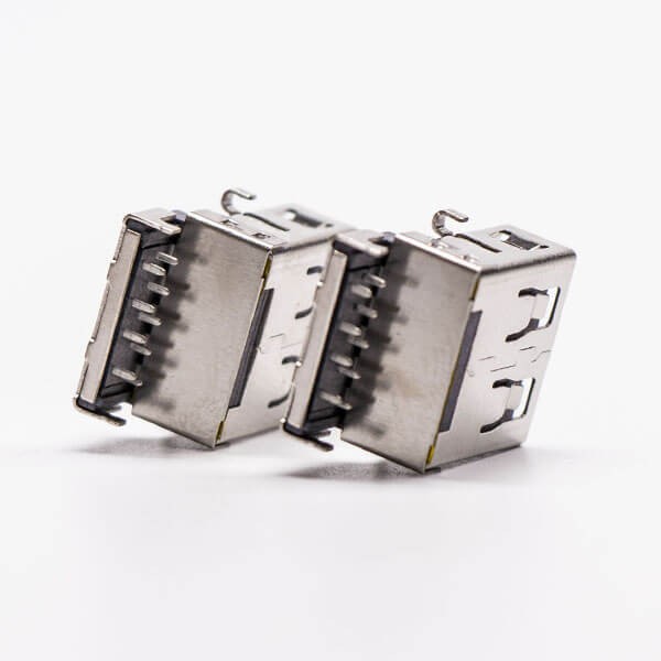 USB 3.0 Offset Type Female Right Angled Type A DIP for PCB Mount 20pcs