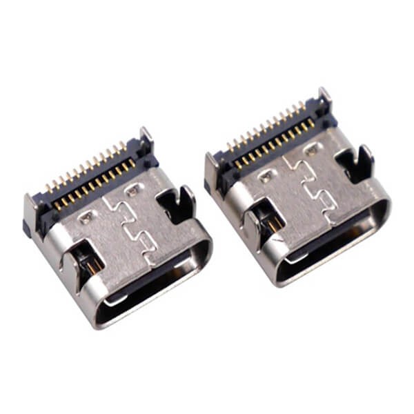 USB 3 Type C Connector SMT Type C USB Double Stack Connector 20pcs