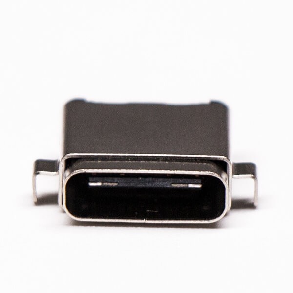 USB C Type Female 90 Degree SMT Offset Type