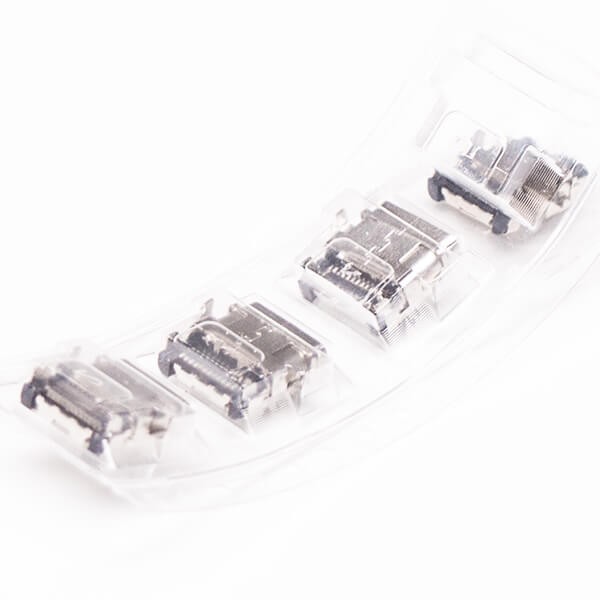 USB C Type Female 90 Degree SMT Offset Type