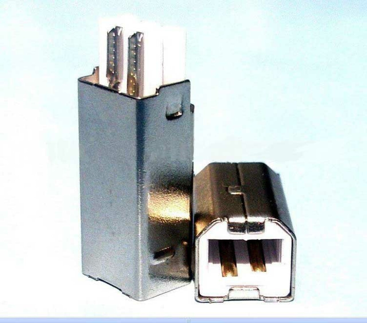 USB Male B Type Straight Connector