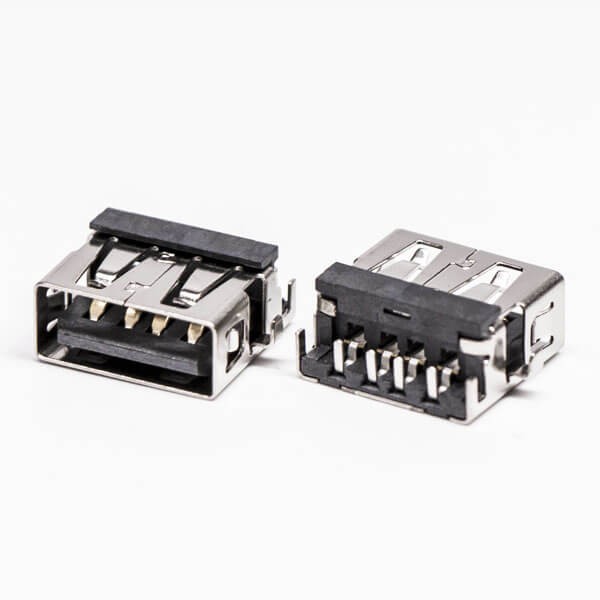 USB Offset Type Female Right Angled Type A