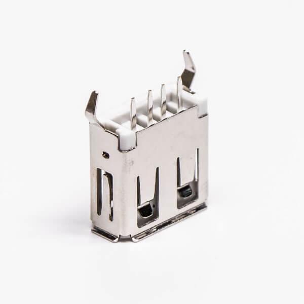 USB PCB Mount Connector Type A Straight Female DIP