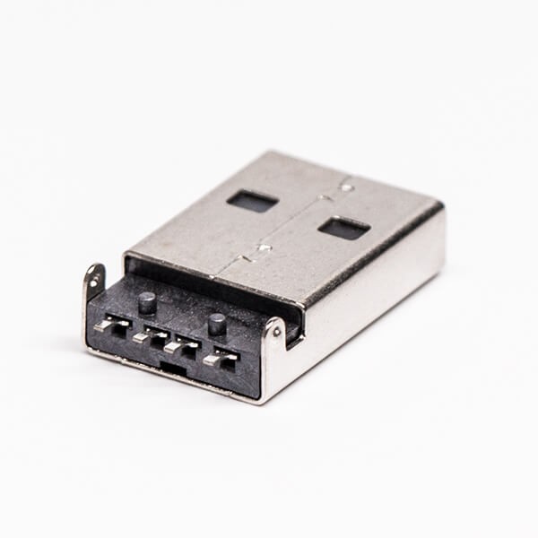 USB SMT Connector Type A Male Offest Type for PCB Mount 20pcs