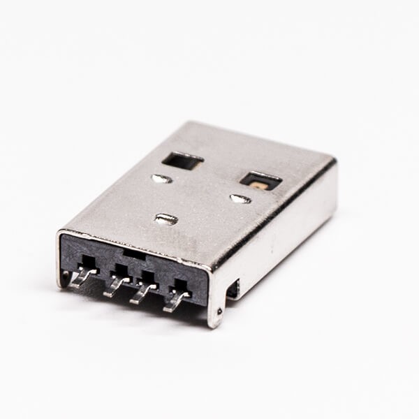 USB SMT Connector Type A Male Offest Type for PCB Mount 20pcs