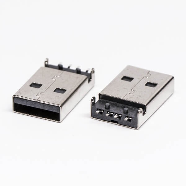 USB SMT Connector Type A Male Offest Type for PCB Mount 20pcs