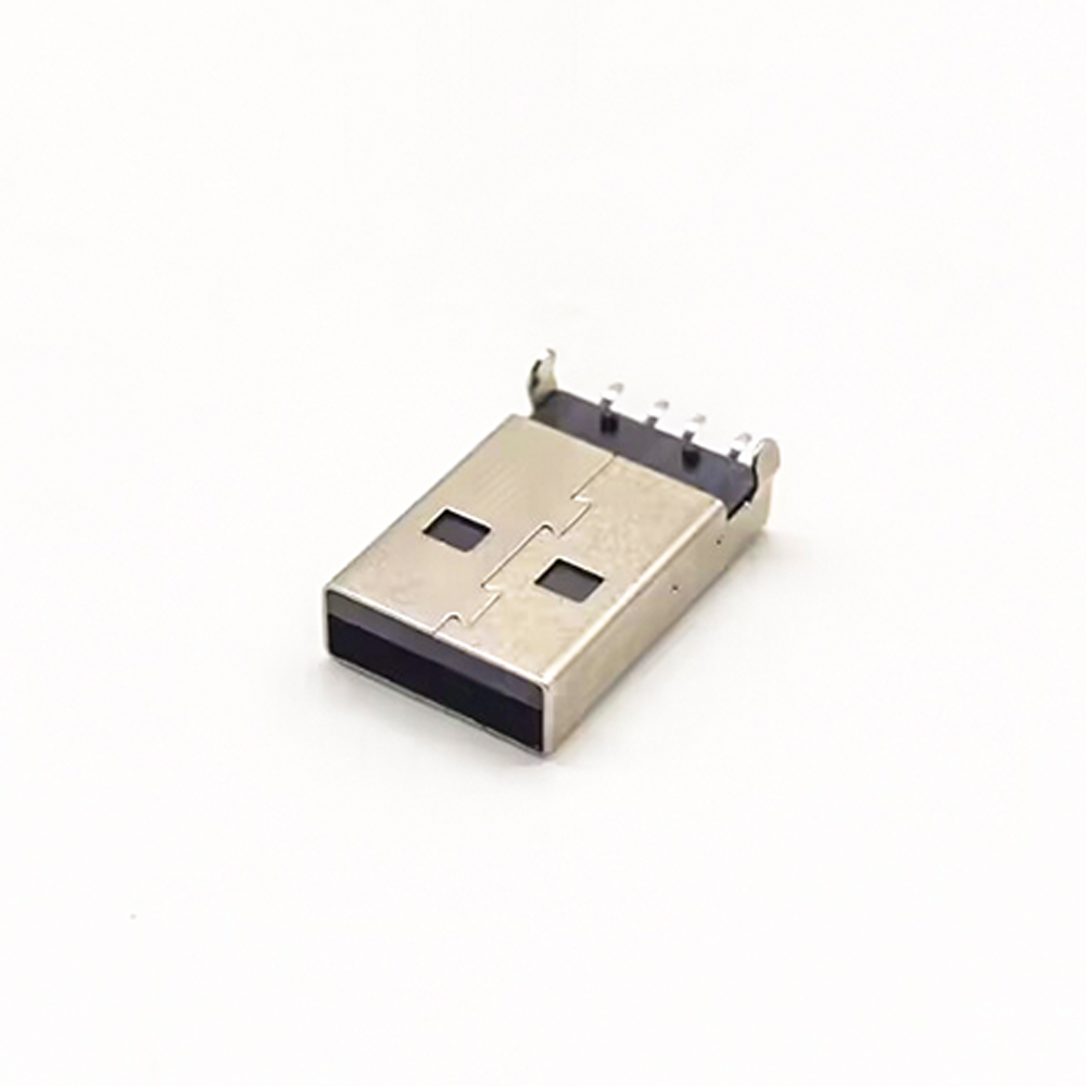 USB SMT Connector Type A Male Offest Type for PCB Mount 20pcs