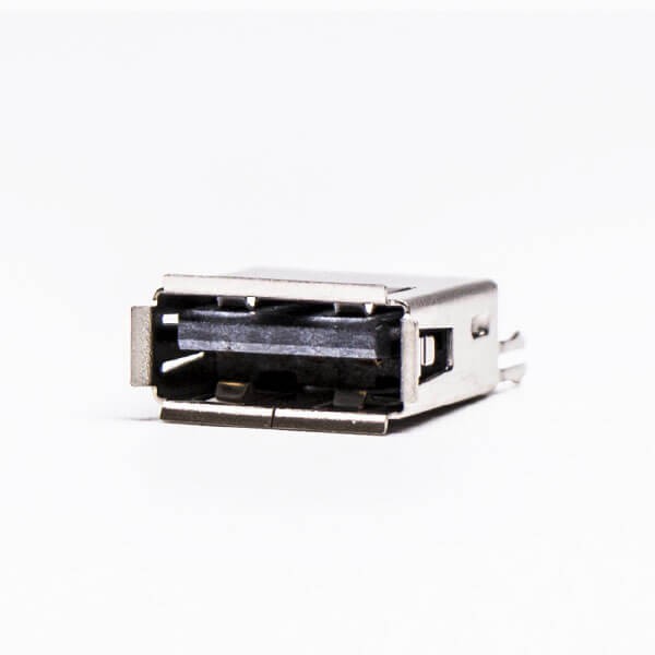 USB Type A Female Straight Connector DIP Through Hole