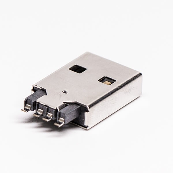 USB Type A Male 2.0 Connector Offest Type for PCB Mount