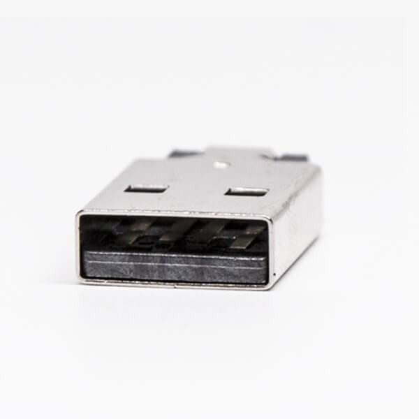 USB Type A Male 2.0 Connector Offest Type for PCB Mount