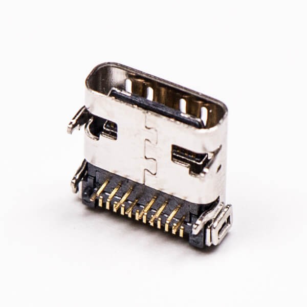USB Type C Connector Right Angled Female SMT and DIP
