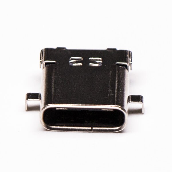 USB Type C Femele Right Angled Offset Type SMT and DIP
