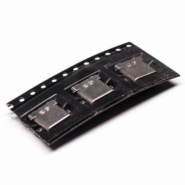 USB Type C Femele Right Angled Offset Type SMT and DIP