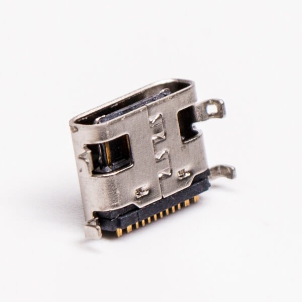 USB Type C Right Angle Female Offset Type