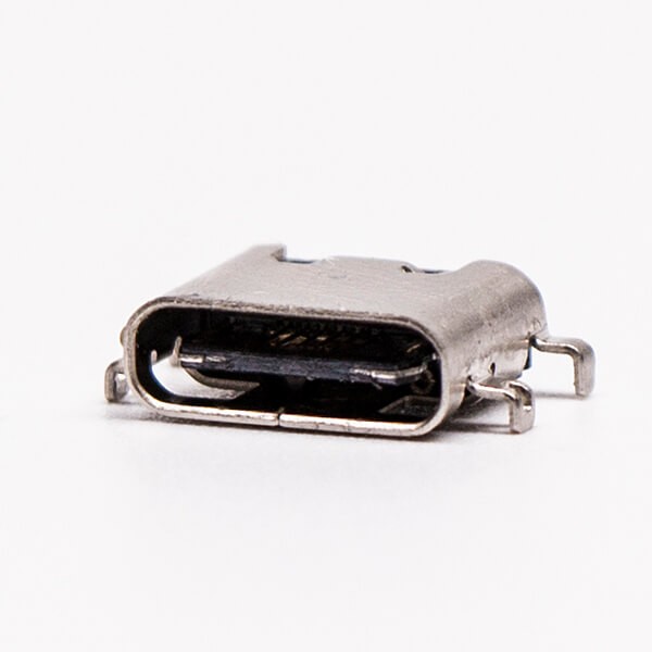 USB Type C Right Angle Female Offset Type