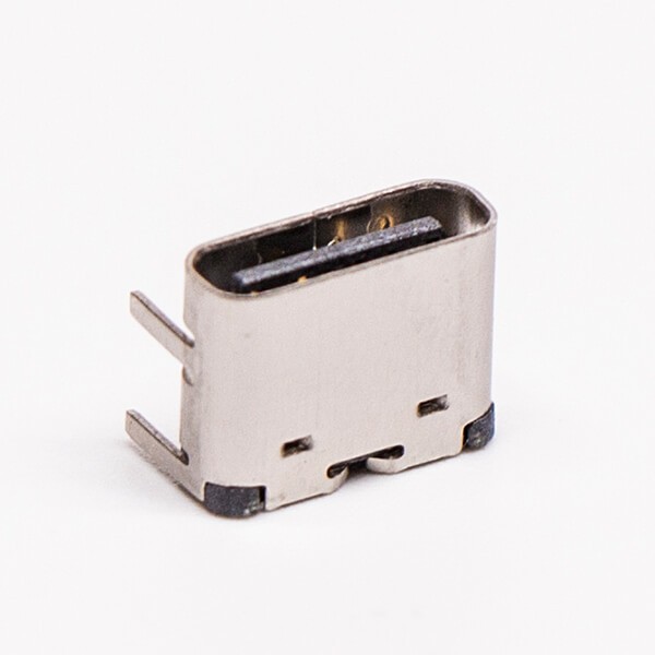 USB Type C Right Angle Female SMT Through Hole