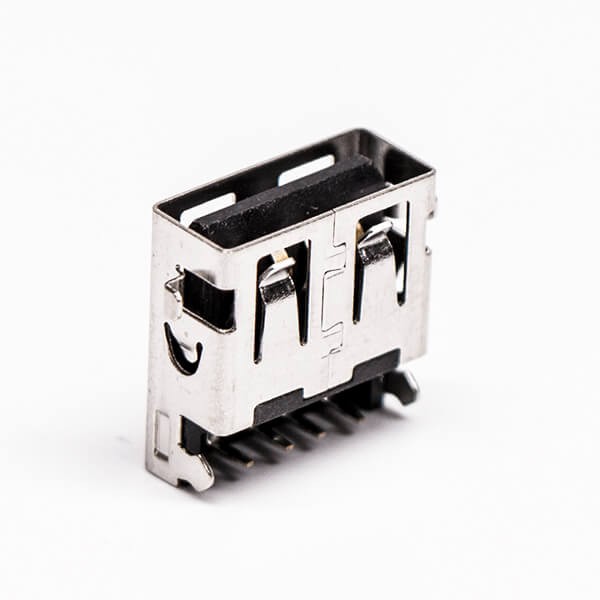 USB2.0 SMT Female 90 Degree Offest Type Through Hole 20pcs