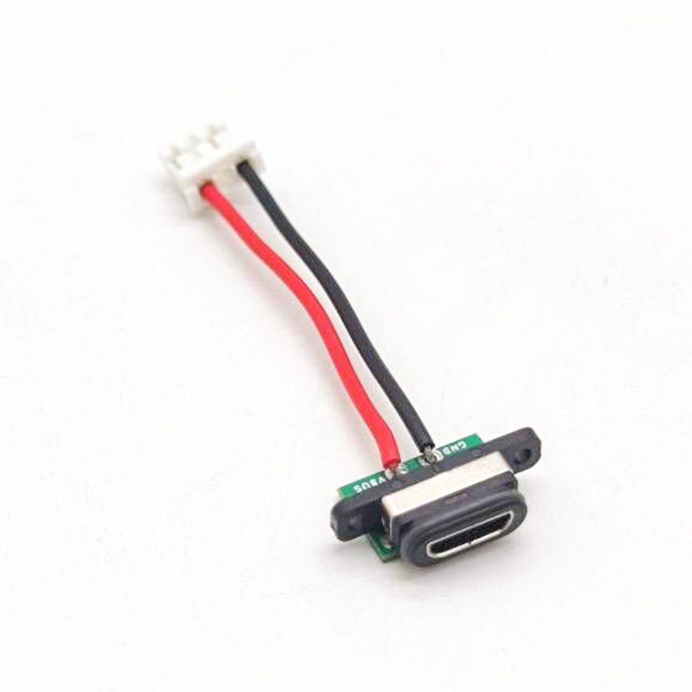 MICRO b Connector Waterproof MICRO USB 5Pin Connector B Type IPX8 Rating 3A
