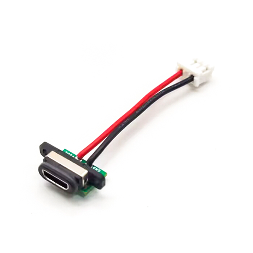 MICRO b Connector Waterproof MICRO USB 5Pin Connector B Type IPX8 Rating 3A